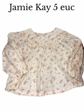 Jamie Kay size 5 girls floral shirt